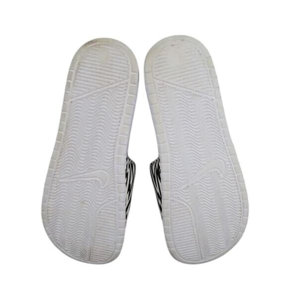 Nike Shoes Womens 10 Sandals Slides Benassi Sport Recovery Comfort Casual Print - Picture 4 of 11
